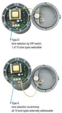 sound type selection